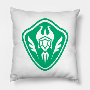RPGFan Shield (Emerald) Pillow
