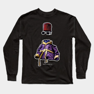 Mad Monster Invisible Man Long Sleeve T-Shirt
