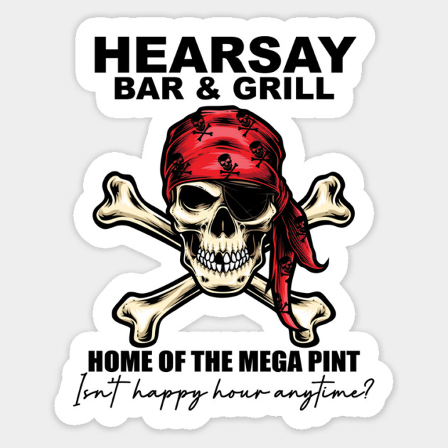 Heresay Bar And Grill Sticker by Cosmo Gazoo