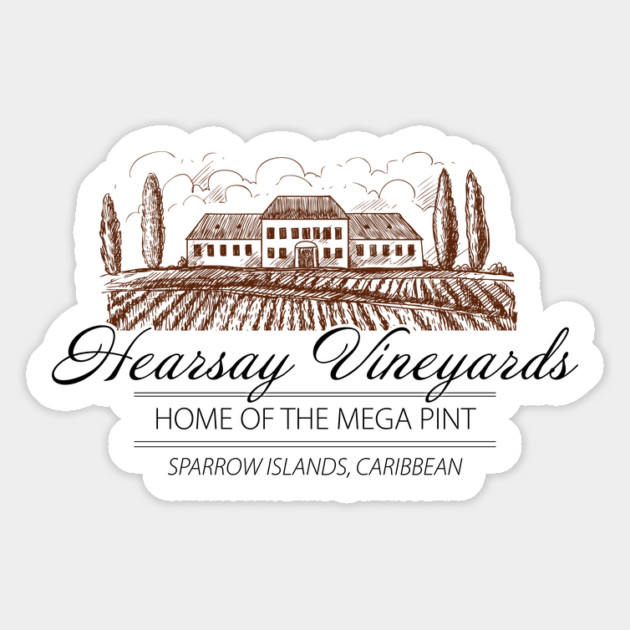 Heresay Vineyards Magnet by Cosmo Gazoo