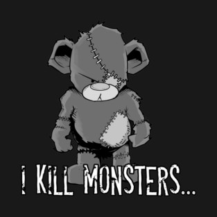 Teddy Bear Monster Killer T-Shirt