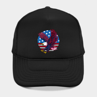 American Eagle Flag Hat