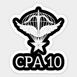 Emmanuel Macron Sweat CPA 10 Logo CPA10 Sticker