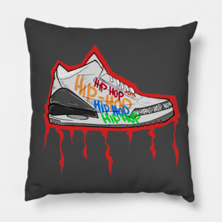 Hip Hop Jordan Shoes Pillow