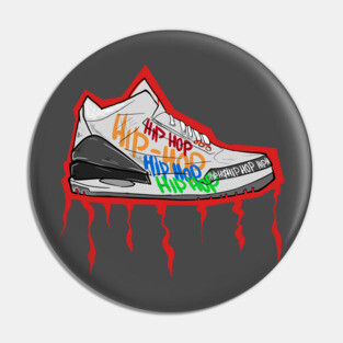 Hip Hop Jordan Shoes Pin