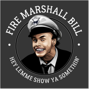 Fire Marshall Bill - 90s Living Color Posters and Art
