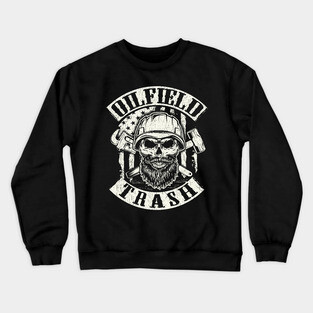 Vintage Oilfield Trash Crewneck Sweatshirt