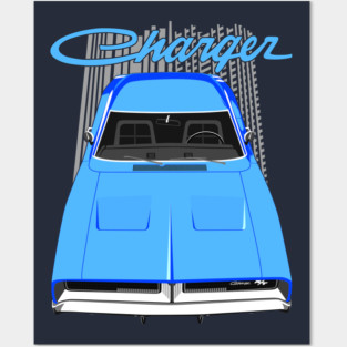 Charger 69 - Blue Posters and Art