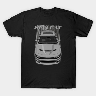 Charger Hellcat - Grey T-Shirt