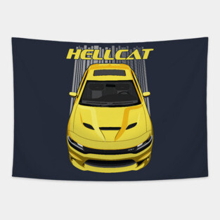 Charger Hellcat - Yellow Tapestry