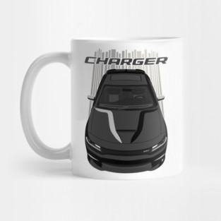 Charger - Black Mug