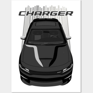 Charger - Black Posters and Art
