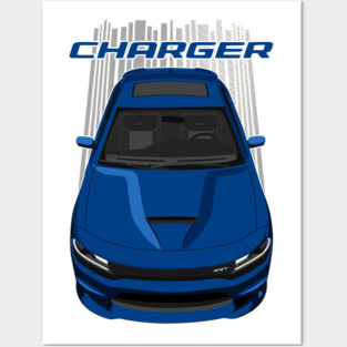 Charger - Blue Posters and Art