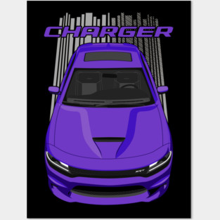 Charger - Purple Posters and Art