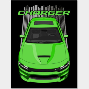 Charger - Green Posters and Art