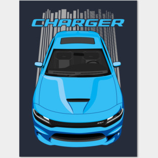 Charger - B5 Blue Posters and Art