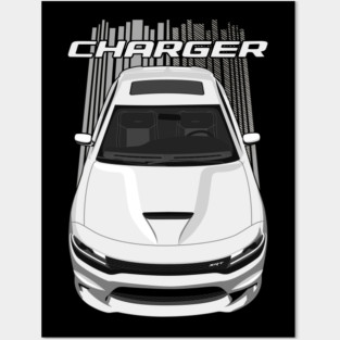 Charger - White Posters and Art
