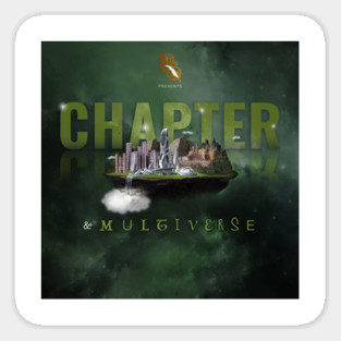 Chapter and Multiverse Podcast Cover Art Magnet