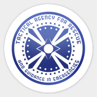 CHAP - TARGE - Tactical Agency For Rescue and Guidance In Emergencies Sticker