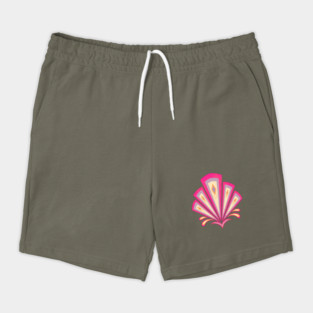 Pink Art Deco motif Shorts