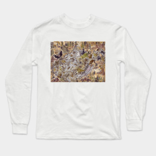 Cryptids of West Virginia Long Sleeve T-Shirt