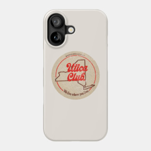 Utica Club --- Vintage Beer Lover Gift Phone Case