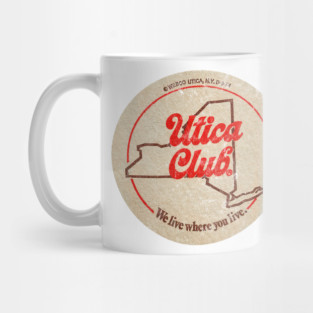 Utica Club --- Vintage Beer Lover Gift Mug