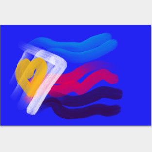 Pride Paint Polyamorous Posters and Art