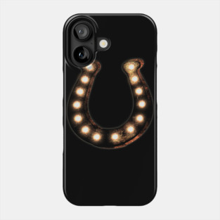 Marquee Horseshoe Phone Case