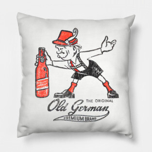 Old German --- Vintage Beer Lover Gift Pillow