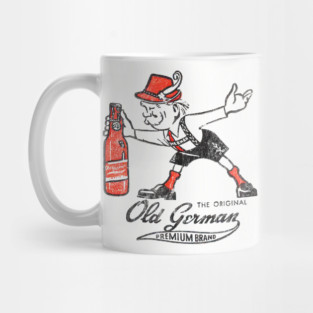 Old German --- Vintage Beer Lover Gift Mug