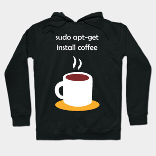 Linux Install Coffee Hoodie