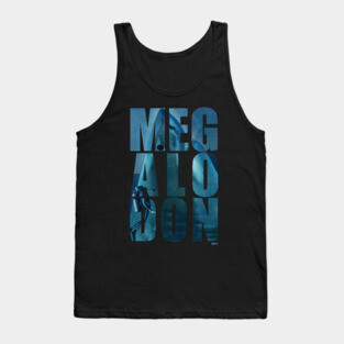 Prehistoric Megalodon Tank Top