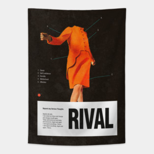 Self Rival Tapestry