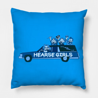 Hearse Girls Pillow