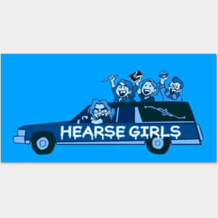 Hearse Girls Posters and Art