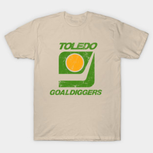 Toledo Goaldiggers  ------ 70s/80s Hockey team T-Shirt