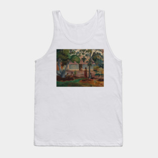 The Large Tree by Paul Gauguin Tank Top