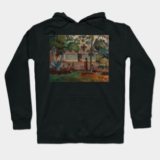 The Large Tree by Paul Gauguin Hoodie