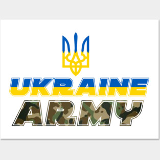 Ukraine Army Design Posters and Art