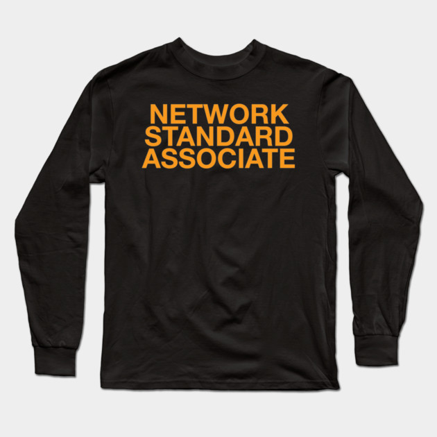 Network Standard Associate Long Sleeve T-Shirt by belownormal
