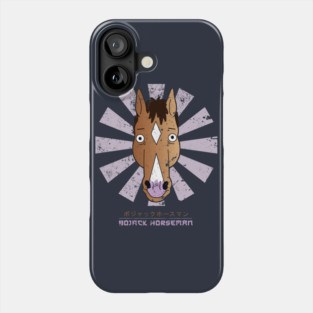 BoJack Horseman Retro Japanese Phone Case
