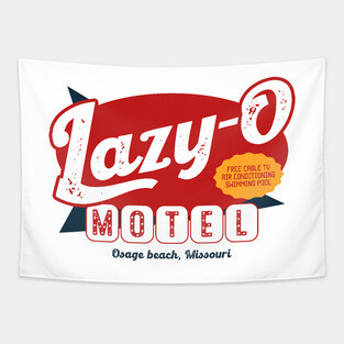 Lazy-O Motel Tapestry