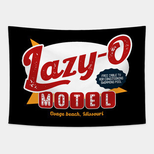 Lazy-O Motel Tapestry