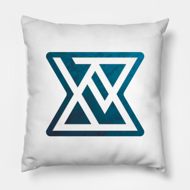 Always in Danger - Reversed Pillow by Jake Ingram