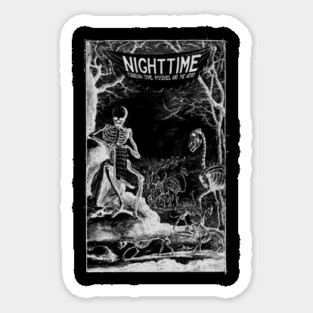 Gothic Nighttime Sticker