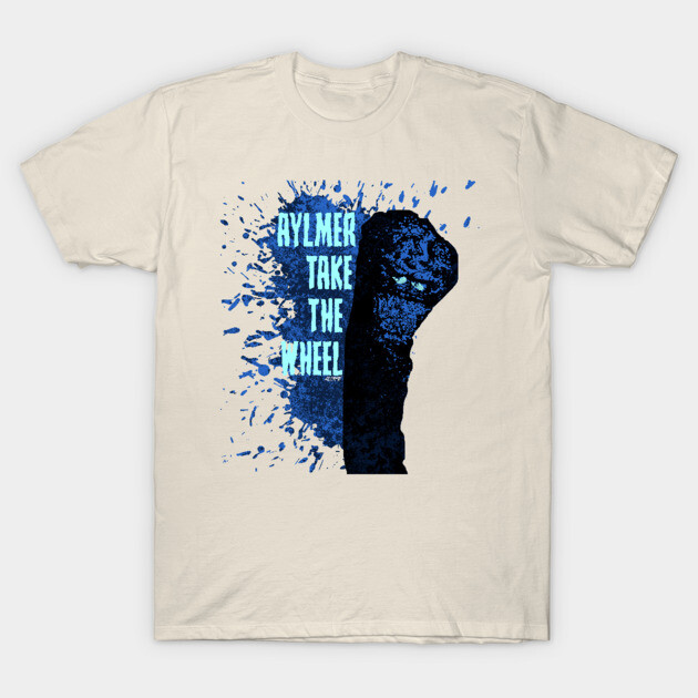Aylmer Take The Wheel T-Shirt by BMOVIEMANIA