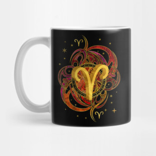 Aries Zodiac Sign Fire element Mug