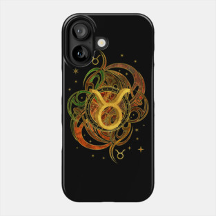 Taurus Zodiac Sign Earth element Phone Case