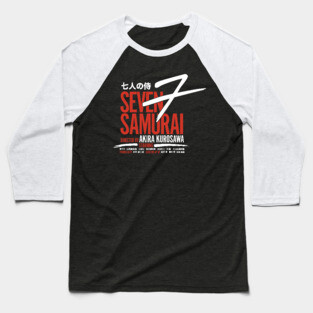 Seven Samurai Baseball T-Shirt